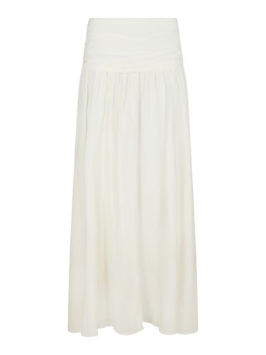 Kjolar - Morien woven maxi skirt – Off white