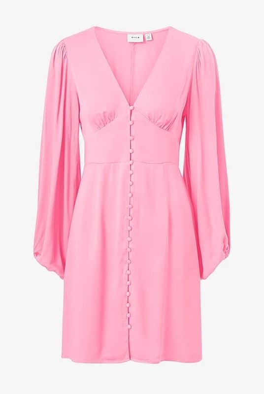 KLÄNNINGAR/TUNIKOR - Vimalin corba short dress – Begonia pink