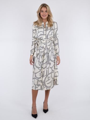 Klänningar/Tunikor - Cilian line shapes dress – off white