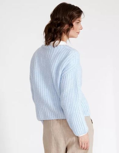 Tröjor/Koftor - Cajsa sweater – Pale sky