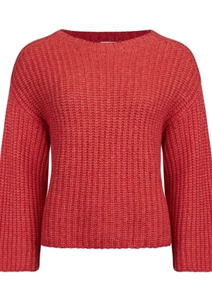 Tröjor/Koftor - Cajsa sweater – Coral pink