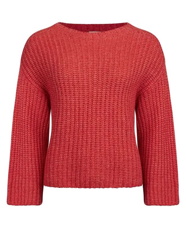 Tröjor/Koftor - Cajsa sweater – Coral pink