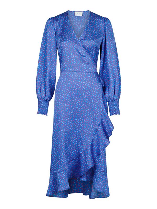 Klänningar - Eva happy cherry dress – blue