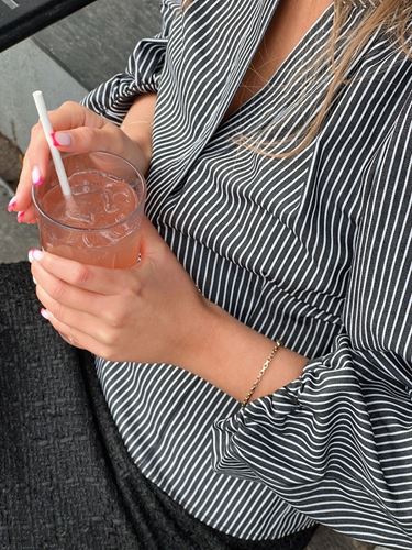 Blusar/Skjortor - Eugene stripe shirt – black
