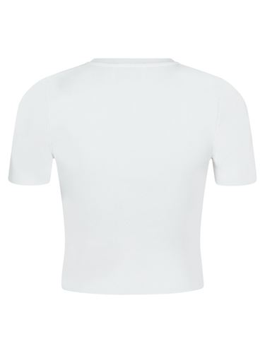 Toppar - Leah Solid Knit Tee – Off White
