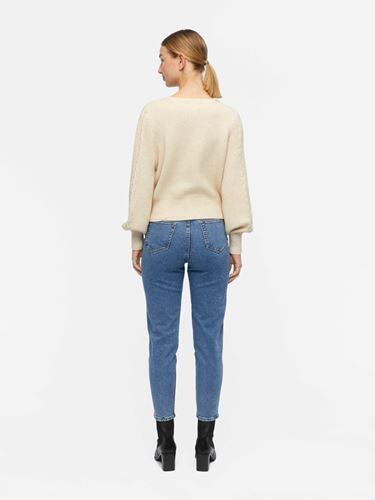 Tröjor/Koftor - objdea knit wrap pullover – sandshell