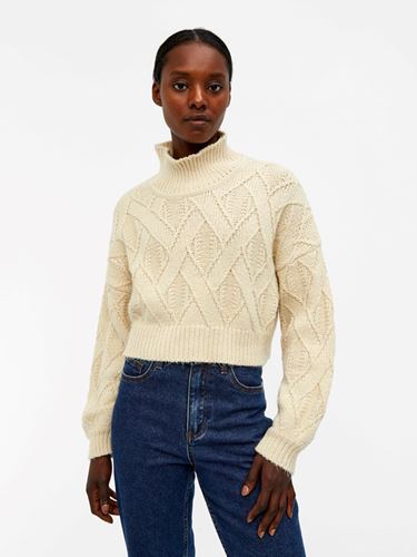 Tröjor/Koftor - Objarya knit pullover – sandshell