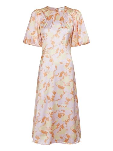 Klänningar - Nenoa flower brush dress – Tangerine