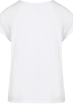 Toppar - Bead letter tee – white