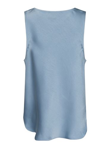 Toppar - Merle heavy sateen top – Dove blue