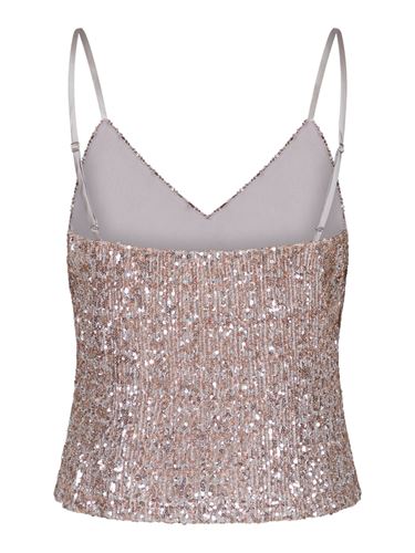 Toppar - Elinas glitter top – Champagne