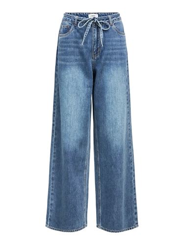 Byxor - Objrosie wide jeans – Medium blue denim