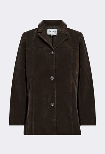 Kavajer/Ytterplagg - Lr-nioba 3 – L894 Dark brown