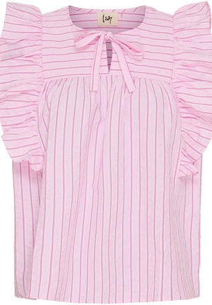 Blusar/Skjortor - Mila top – Pinky stripe Blusar/Skjortor - Mila top – Pinky stripe