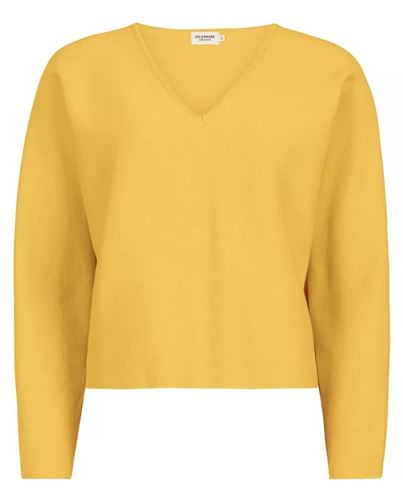 Tröjor/Koftor - Barbro v-neck – Warm apricot