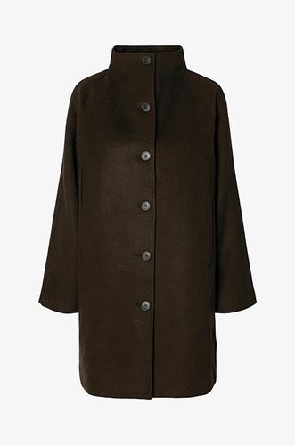 Kavajer/Ytterplagg - Slwzia-vinni wool blend coat – Delicioso