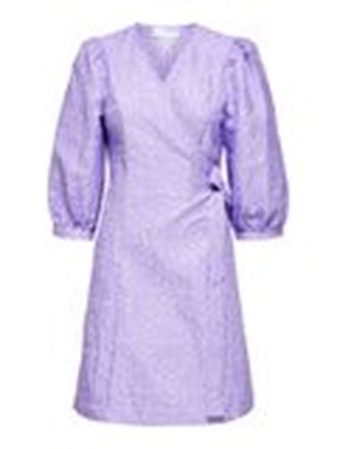 Klänningar - Slfjulia short dress – violet tulip