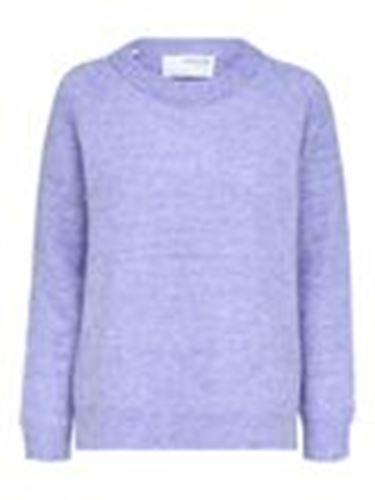 Tröjor/Koftor - Slflulu ls knit o-neck – jacaranda
