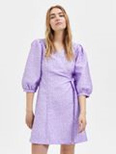 Klänningar - Slfjulia short dress – violet tulip