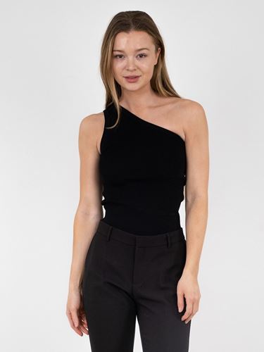 Toppar - Clementine Knitted Top – Black