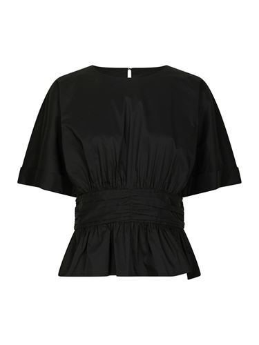 Blusar/Skjortor - Annegret Poplin Blouse – Black