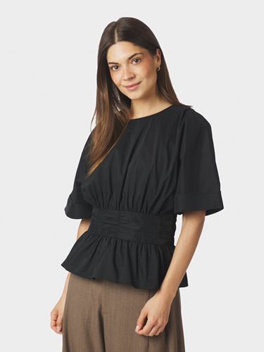 Blusar/Skjortor - Annegret Poplin Blouse – Black