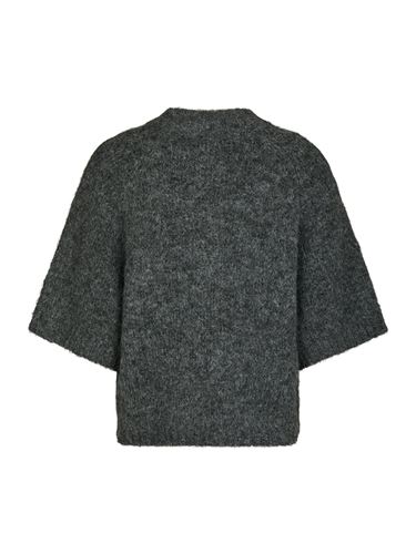 Tröjor/Koftor - Benuta fluffy knit cardigan – Antracit melange