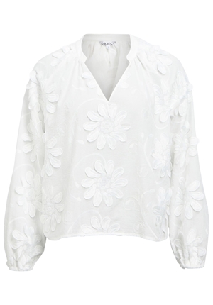 Blusar/Skjortor - Objmaya mya top – Cloud dancer