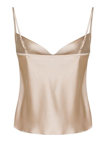Toppar - Ratna heavy sateen top – Champagne