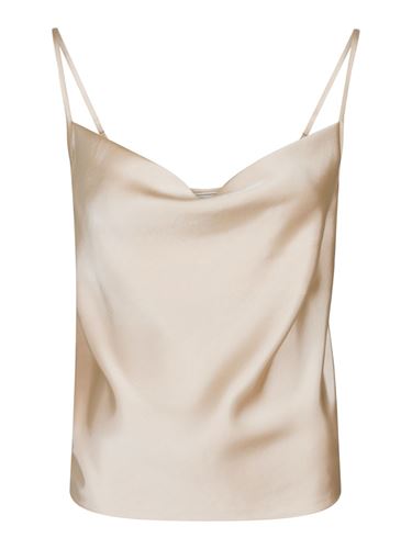 Toppar - Ratna heavy sateen top – Champagne