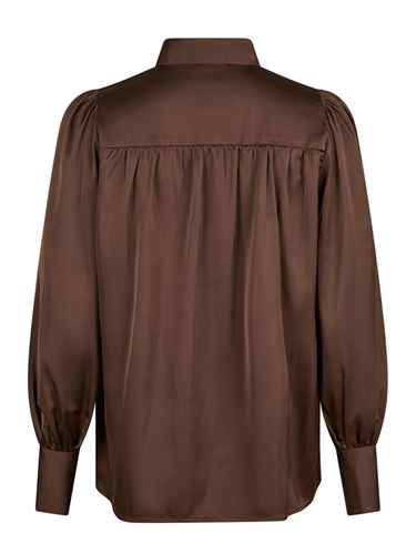 Blusar/skjortor - Jaz Bow Blouse – Brown