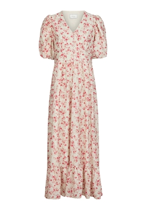 Klänningar - Rilana Pretty Flower Dress – Red