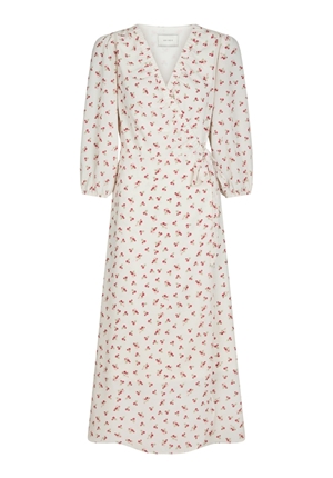 Klänningar - Malinga Simple Flower Dress – Red