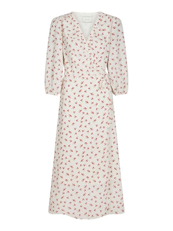 Klänningar - Malinga Simple Flower Dress – Red