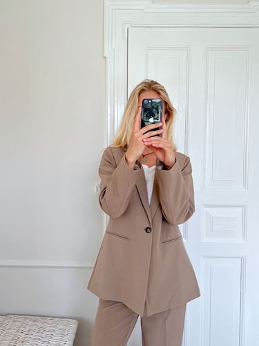 Kavajer/Ytterplagg - Avery suit blazer – dusty brown