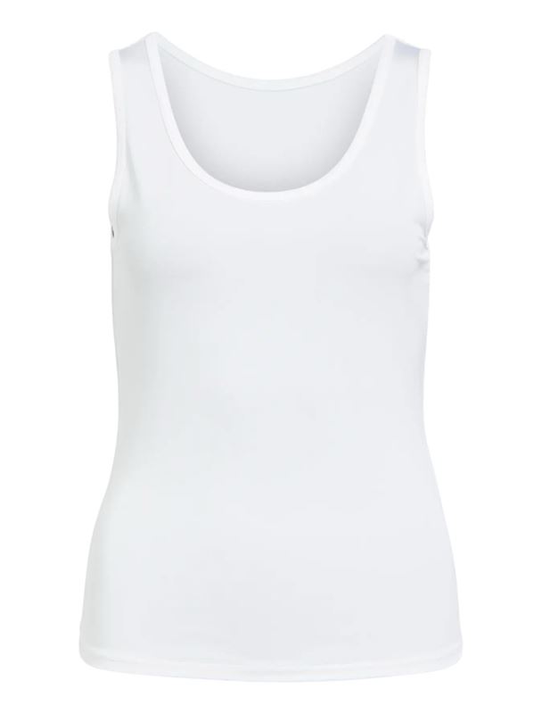Toppar - Objleena sus tank top – White