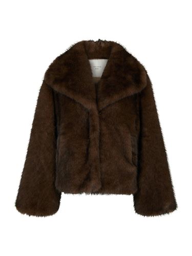 Jackor/Ytterplagg - Stephanie Faux Fur Jacket – Brown