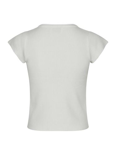 Toppar - Tirra Knit Tee – Off White