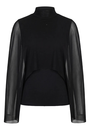 Blusar/Skjortor - Objaylin Top – Black Blusar/Skjortor - Objaylin Top – Black