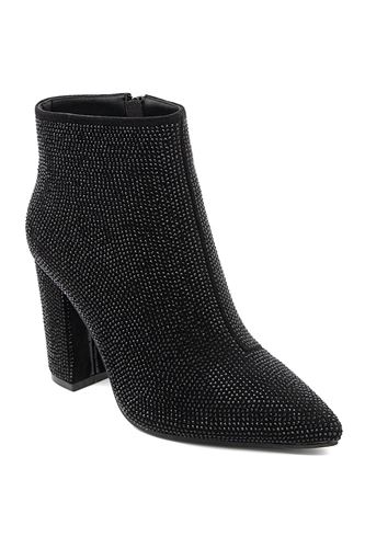 Skor - Stövlett Bianca glitter – black