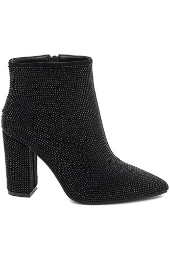 Skor - Stövlett Bianca glitter – black