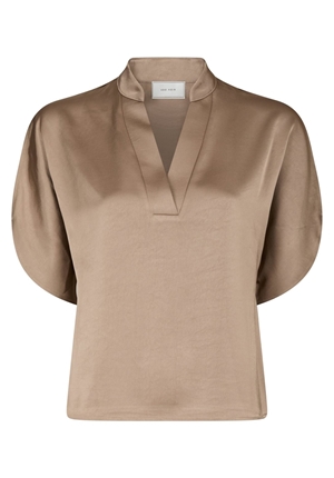blusar/skjortor - Anelle Heavy Sateen Blouse blusar/skjortor - Anelle Heavy Sateen Blouse