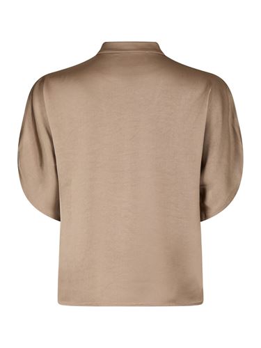 blusar/skjortor - Anelle Heavy Sateen Blouse