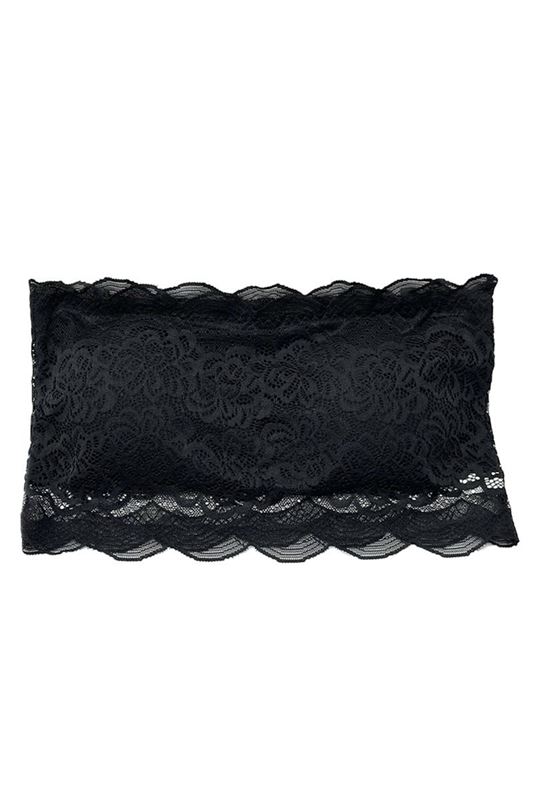 Accessoarer - Spets bandeau - black