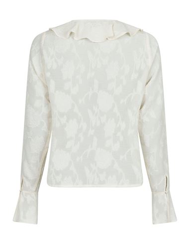 Blusar/Skjortor - Anika burnout blouse – Off white