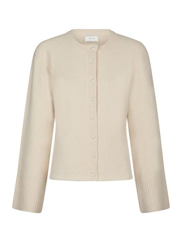 Tröjor/Koftor - Mixie knit cardigan – Ivory