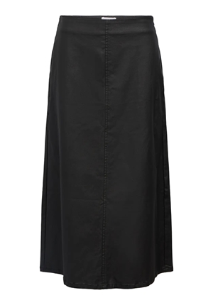 Kjolar - Objmatthie long skirte – Black