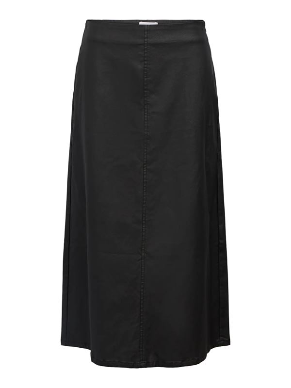 Kjolar - Objmatthie long skirte – Black