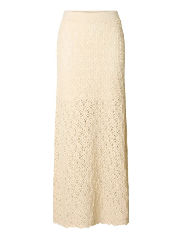 Kjolar - Slfniva Knit Skirt – Birch