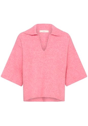 Toppar - GuniIW Polo – Pink carnation melange